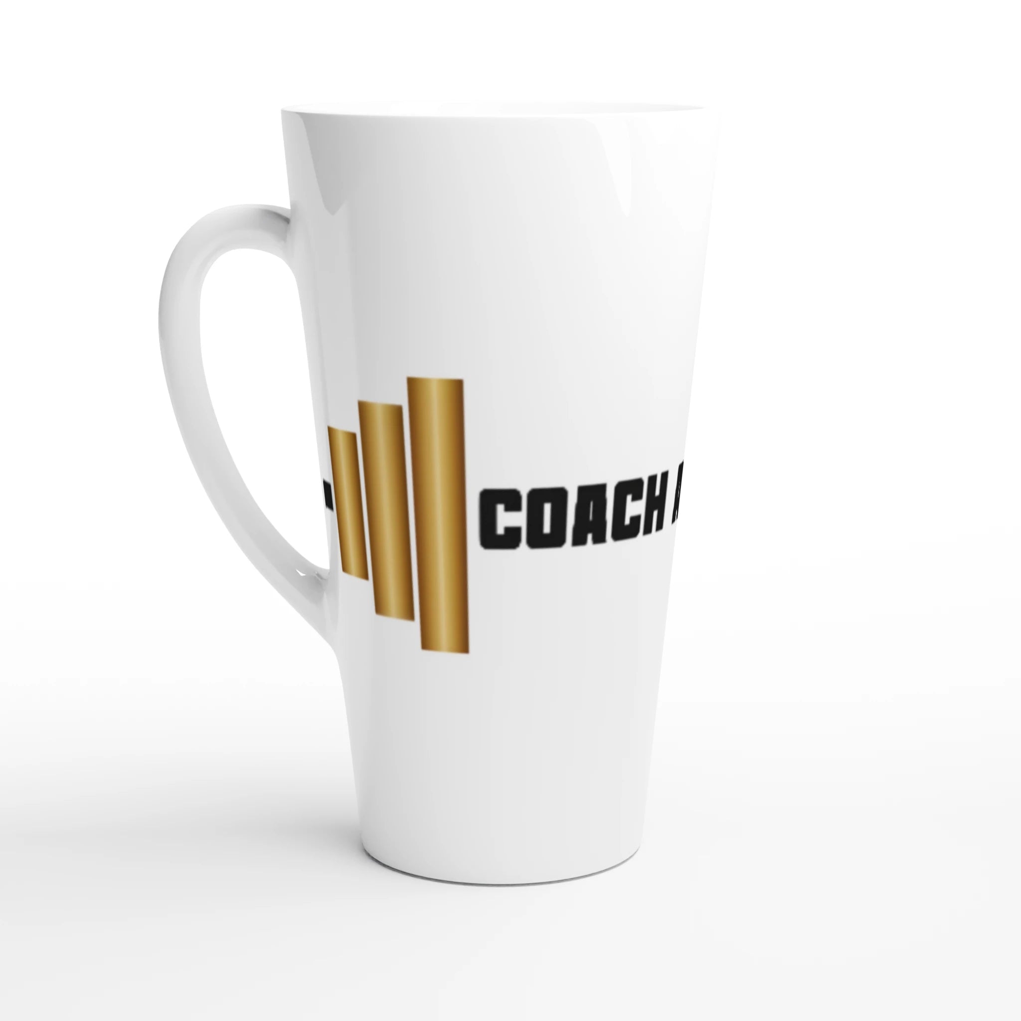 White Latte 17oz Ceramic Mug - Coach Anna Inc